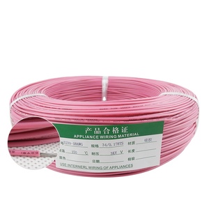 UL3512 20AWG 100/0.08TS OD 2.55 fil électronique de couleur rouge noir blanc excellentes propriétés anti-âge pour les équipements d'éclairage - Product Image 3