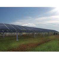 Sistema de Montaje en Suelo para Paneles Solares, Galvanizado en Caliente, de Alta Resistencia para Exteriores, Certificado TUV CE, Resistente al Viento (56 m/s) y a la Nieve