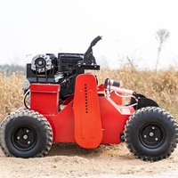 Débroussailleuse thermique 800 mm pour l'agriculture, désherbeur puissant, coupe-bordures 4 temps, tondeuse à gazon diesel robotisée pour l'agriculture