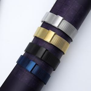 Les dernières tendances de la mode s'appliquent à la montre Iwatch 8/7/se/6/5/4321 Milanini avec bracelet en acier, au style métallique. - Product Image 3