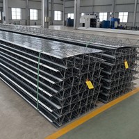 Coffrage en treillis d'acier pour la construction de dalles de plancher en béton armé, panneau de plancher en acier structurel