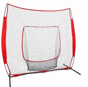 Red de Práctica Deportiva Resistente de 7'x7' para Béisbol y Sóftbol con Zona de <span class=keywords><strong>Strike</strong></span> Equipo de Entrenamiento para Bateo y Pitcheo - Product Image 5
