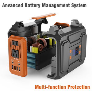 Estación Generadora de Energía Portátil Powkey R100 con Panel Solar de Iones de Litio de 39600mAh y 100W, Energía Verde para Acampar al Aire Libre y Uso Doméstico - Product Image 6