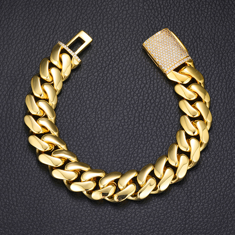 18mm-Iced Out Clasp