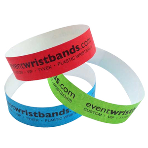 Bracelets jetables Tyvek personnalisés étanches à usage unique pour événements et billetterie - Product Image 5