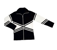 Chaqueta Superior de Poliéster 100% para Animadoras, Diseño Personalizado por Sublimación, Transpirable, Colección Grace