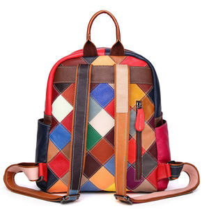Mochila de Cuero Andong para Mujer, Cuero Vacuno Genuino, Bolso de Viaje de Gran Capacidad, Bolso de Hombro para Actividades al Aire Libre 988 - Product Image 2