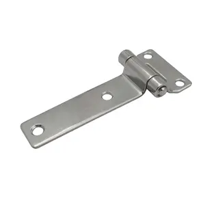 Stainless Steel T Type Container Hinges Deck Cabinet Door Hinge for Industrial wooden cases Boat Home Hardware Accessories