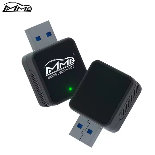 MMB Hot Sale Universal CarPlay Wireless Adapter Android Auto Dongle with Wired Car Play Mini Wireless Adapter
