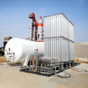 LNG Mobile Skid Mounted Supply Station On Turnkey Basise