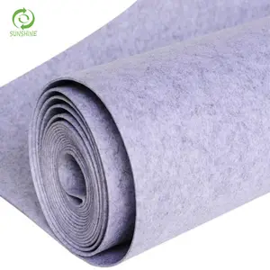 polyester felt 100% polyester fiber 200gsm yd1.0 mm thickness needle punch felt Width 20*30cm felt fabric polyester felt polyest