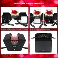 2024 pour Best Seller Nouveaux Designs One Eternal Rose Bijoux Préservé Cadeau Ensembles Nouvel An Vente Chaude Saint Valentin Produit