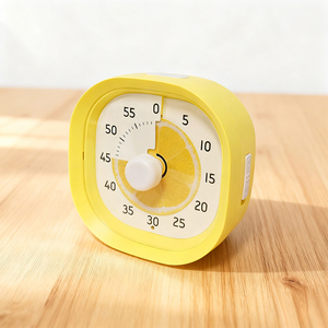 Minuteur de compte à rebours mécanique analogique visuel 60 minutes pour la cuisine, le bureau (Pomodoro) et les enfants, outil d'étude et de cuisson, gadget TDAH tendance - Product Image 1