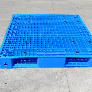 1100*1100*150mm High Quality Pallet Container China Suppliers Durable Stackable Warehouse Use Double Sided Plastic Pallet