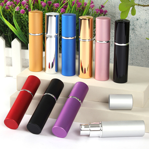 Custom 10ml Aluminum Travel <strong>Perfume</strong> Atomizer Refillable Spray Bottle 5ml Glass <strong>Perfume</strong> <strong>Container</strong> for Liquid Soap and Cosmetics - Product Image 2