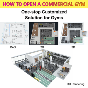 300 ㎡   Paquete Completo de Gimnasio Comercial BFT Fitness de Fábrica en Guangzhou, Servicio Integral, Equipamiento Completo para Gimnasio - Product Image 3