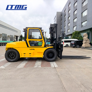 Equipo de Manipulación de Materiales Pesados LTMG, Montacargas de <span class=keywords><strong>8</strong></span> y 10 Toneladas con Cabina, Mástil Tríplex de 4.5m - Product Image 3