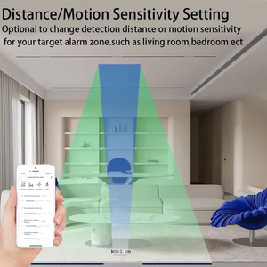 Haozee Smart Human Presence Sensor Millimeter Radar Wave Motion Detector Support Home Assistant Zigbee2mqtt Tuya - Product Image 4