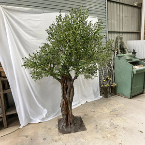 מותאם אישית 2.5 מ 'עץ זית גדול מלאכותי מזויף עץ זית גדול מזויף לקישוט פנימי וחיצוני - Product Image 5