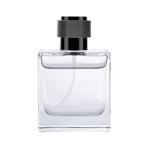 Nhà Máy Bán buôn New rỗng dầu nước hoa <span class=keywords><strong>Atomizer</strong></span> 50ml 100ml rõ ràng vuông chai nước hoa thủy tinh với phun - Product Image 4