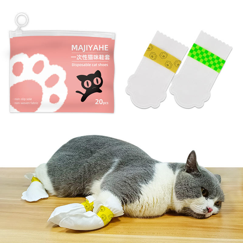 Pet Supply Socks Anti Scratch Dirt Proof Cat Shoes