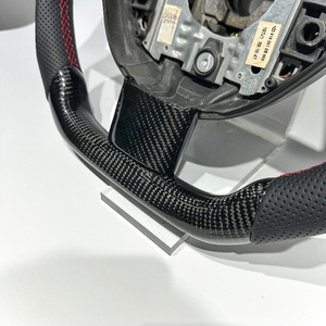 Volante de Fibra de Carbono Negra para Volkswagen <span class=keywords><strong>Beetle</strong></span> Tipo 1, Piezas de Repuesto para Automóviles VW, Envío Directo de Calidad para Volkswagen <span class=keywords><strong>Beetle</strong></span> - Product Image 3