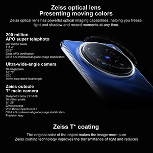 OFERTA VlVO X200 12GB+256GB 6.67 Pulgadas Android 15 Dimensity 9400 Octa Core OTG NFC Red 5G Compatible con Google Play - Product Image 5