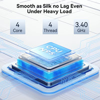 Ordinateur portable de haute qualité OEM neuf de 16,1 pouces avec processeur Intel N95 quadricœur 1,7 GHz, SSD 512 Go, écran IPS 16:10 1920x1200, clavier anglais, caméra, Windows