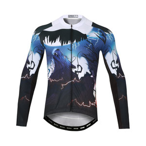 Wholesale Blank Logo Multi-Fit Cycling Jersey Bounce <b>Back</b> Stretch Fabric with Anti-Odor Sweat Wicking for Long Distance Riding - Product Image 3