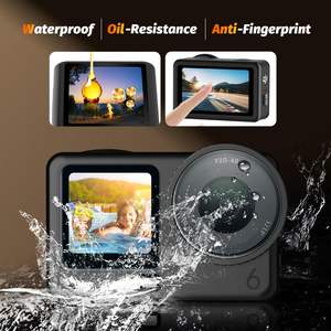 Protector de Pantalla Amazear HD para DJI Osmo Action 6, Pantalla OLED, Paquete de 6, Cobertura Total, Vidrio Templado, Instalación sin Burbujas - Product Image 4