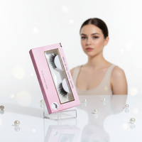 Cils auto-adhésifs sans colle, à poser, 3D volumineux ailés, réutilisables, imperméables, style manga, demi-cils pour les fêtes
