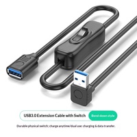 Câble d'extension USB 3.0 en cuivre pour souris, clavier, contrôleur de maison intelligente