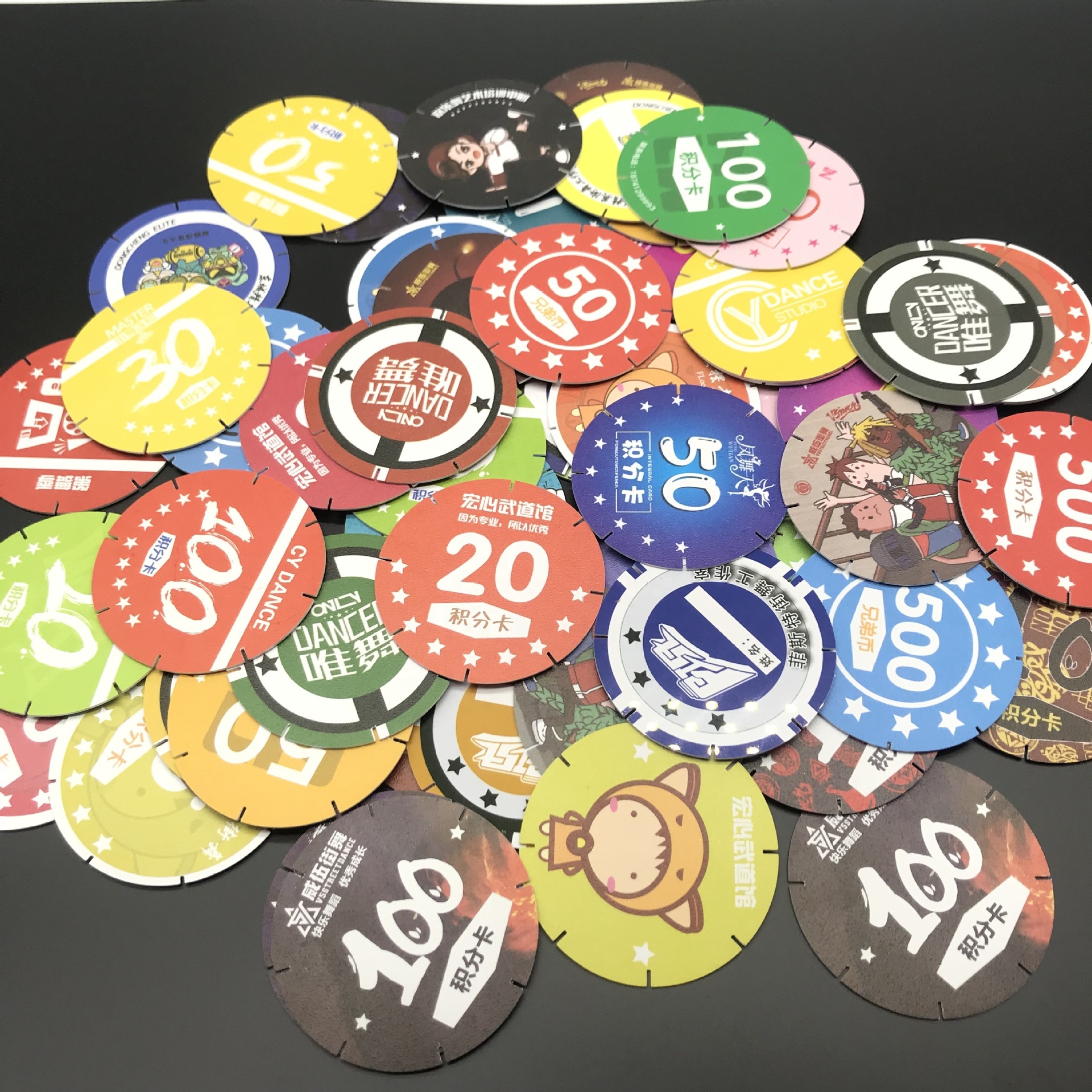 Manufacturer Customized Design PP Tazos UV Printed Pog Game Board Puzzle Card 3d Puzzle Kids Diy Toy