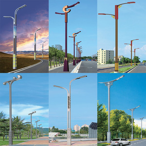 Lampadaire Solaire LED pour Jardin, Corps en Fer, IP66, Blanc Chaud Doux 2700K, Capteur de Mouvement Non Détachable, Angle de Faisceau 144° - Product Image 6