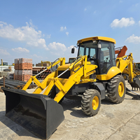 Harga Terbaik 2016 JC/B 3CX Backhoe Loader Bekas Mesin Diesel 4.4 L Bucket 0.84 M3 untuk Pekerjaan Lanskap