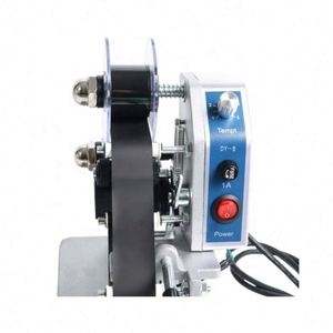 เครื่องพิมพ์<span class=keywords><strong>วัน</strong></span><span class=keywords><strong>ที่</strong></span>และรหัสแบบกดมือสามแถว รุ่น DY-8 พร้อมริบบิ้นพิมพ์ความร้อน - Product Image 3