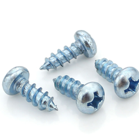 Vis à pointe pointue Zinc bleu galvanisé haute qualité 3.5*35mm vis autotaraudeuse à tête cylindrique