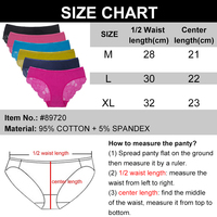 Yun Meng Ni Ladies Panties Underwear Soft Cotton Transparent Sexy Ladies Panties