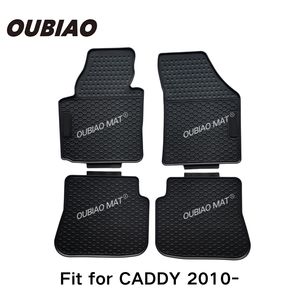 Tappetini in PVC OUBIAO su Misura per VW <span class=keywords><strong>CADDY</strong></span>, Impermeabili e Facili da Pulire, Spessore 10mm, Set Completo - Product Image 2