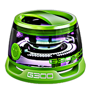 Phổ Biến G300 <span class=keywords><strong>Mini</strong></span> Loa RGB <span class=keywords><strong>LED</strong></span> Chiếu Sáng 5H Làm Việc 5W Khuếch Đại Đa-Màu Sắc Môi Trường Xung Quanh Ánh Sáng Nhựa Tùy Chọn Cho Điện Thoại Di Động Sử Dụng - Product Image 2