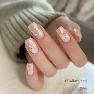 Nuevo Gel para Uñas 2026 de 9 Tonos, Gel Sólido con Textura de Sirena y Efecto Aurora, Gel de Alta Saturación para Pintar y Esculpir Uñas - Product Image 5