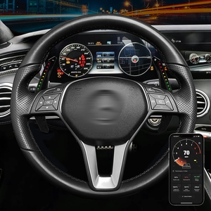 Palette de changement de vitesse au volant pour Mercedes GLA X156 180 250 GLC GLE W213 W204 W205 X253 2013-2019 LED RPM Palette de changement de vitesse intelligente - Product Image 1