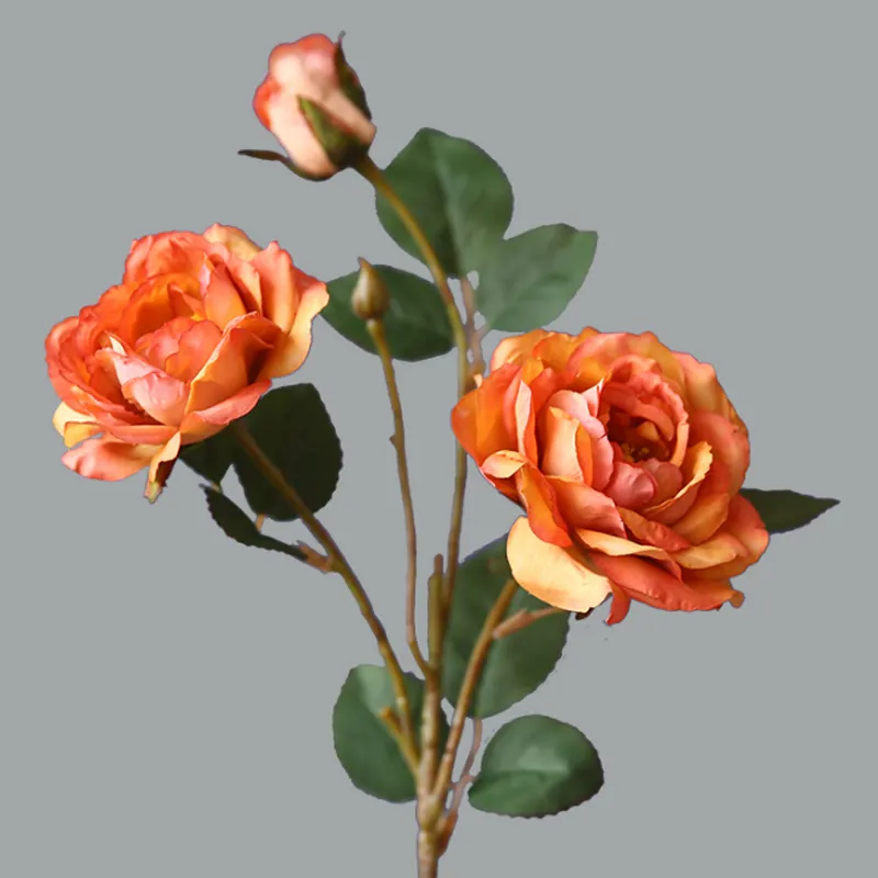 शादी की सजावट के लिए तने के साथ गुलदस्ते विंटेज गुलाबी पेओनी कृत्रिम फूल, दुल्हन गुलदस्ता नकली फूल शिल्प