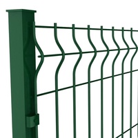 Clôture en treillis soudé 3D incurvé de haute qualité, grillage de jardin en fer, grille de fenêtre et de porte moderne en fonte, utilisation sur chantier, PVC