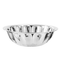 Ensemble de bols à fruits de taille multiple avec couvercle pour ustensiles de cuisine en acier inoxydable