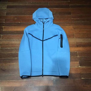 2026 autunno Tech giacca in pile da uomo <span class=keywords><strong>Jogger</strong></span> con cappuccio da allenamento abbigliamento sportivo tinta unita giacche da uomo alla moda - Product Image 3