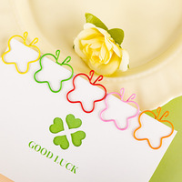 Clips de Papel con Forma de Mariposa para Tarjetas de Regalo, Clips Metálicos con Forma de Animal para Niñas, Estudiantes, Marcadores de Libros, Oficina, Papelería Escolar