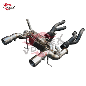 Tubos de Escape de Alto Rendimiento Estilo Vortex de Acero Inoxidable SS304 para Lamborghini Aventador LP700 a SVJ, Sistema de Escape Automotriz - Product Image 6