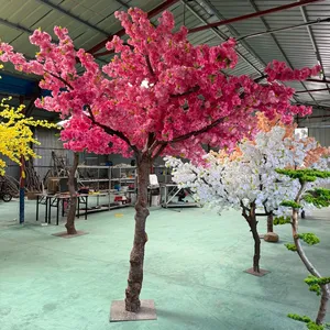 Árbol Artificial de Flor de Cerezo y Flor de Melocotón para Decoración de Grandes Centros Comerciales y Áreas Escénicas - Product Image 6