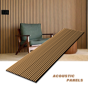 <span class=keywords><strong>Panneau</strong></span> mural acoustique en MDF moderne <span class=keywords><strong>Panneau</strong></span> insonorisé en chêne 3D <span class=keywords><strong>Panneau</strong></span> mural auto-adhésif pour la décoration intérieure et les murs extérieurs - Product Image 4